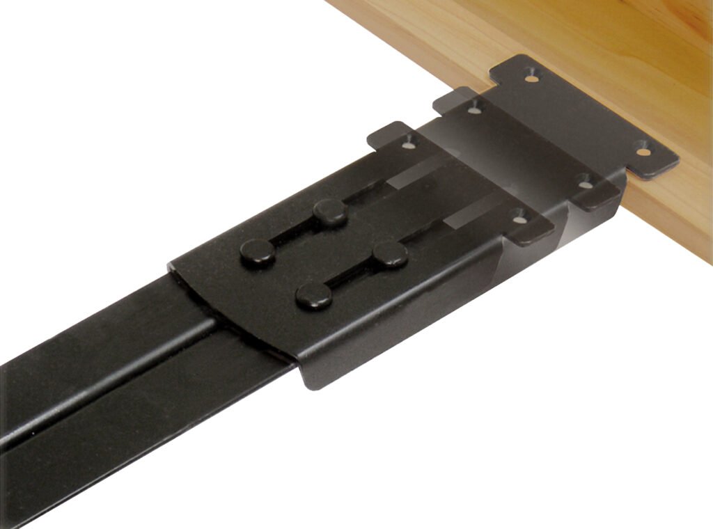 Advanced Steel Slat Systems 6 rail endBBeam